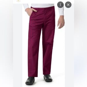 Carhartt Mens M Ripstop Burgundy Cargo Scrub Pant/ brand new
